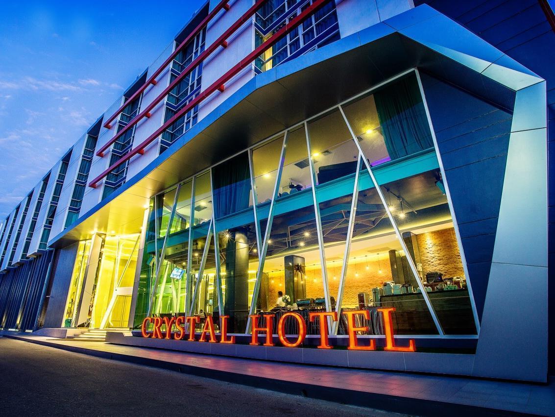 Crystal Hotel Hat Yai Exterior foto